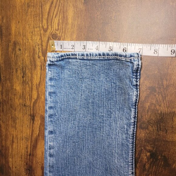 BKE Jeans 33x30 Jake Straight Leg Medium Thick Stitch Light Wash Stretch Denim - Picture 10 of 10